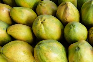 Papaya, Mercadillo de La Matanza de Acentejo.