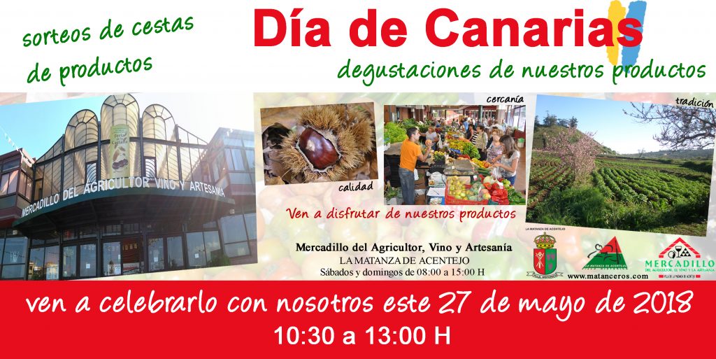 DÍA DE CANARIAS EN EL MERCADILLO DEL AGRICULTOR