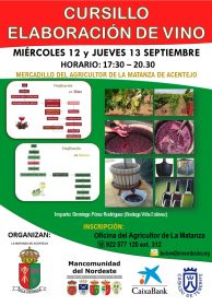 CURSO ELABORACIÓN DE VINOS